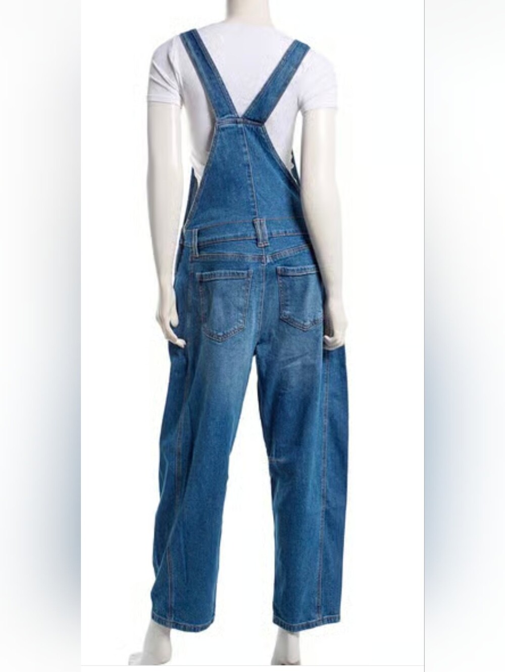 Celebrity Pink Barrel Leg Overalls - Picture 3 of 4